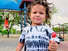 Adorable boy, 2, with huge brown eyes drowns in pool while being cared for by family friend, grieving mom says