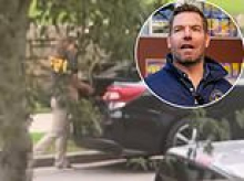 Eric Swalwell criminal probe escalates as half-dozen FBI agents are seen raiding disgraced ex-congressman's DC home