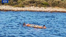 Jak vjetar kod Paga odnio troje ljudi, spašeni su. Pronašli tijelo Talijana nestalog na jet-skiju...