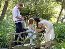 'Meghan is fully behind this move': Friends of the Sussexes say the Duchess wants to rekindle Harry's English side, that the American Dream 'might not be all that it was crack up to be' - and that this really could be a 'forever return' for the family