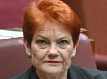 Man is charged with threatening to kill Pauline Hanson  - after scare at her big speech: 'Hunt her down'