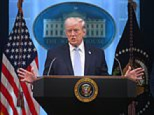 Trump trolls media with pitch for 'best press secretary ever' as speculation mounts over who will replace Karoline Leavitt