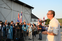 Vučić u Lebanu obišao firmu 