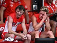 Two suspended Swans stars seen partying in Adelaide at 4am just weeks before hotel scandal