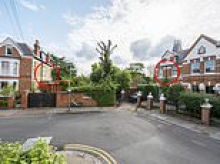 Unhappy in nappy valley: The two City millionaires at war over a window one wants to build... and the other says will look directly into HIS mansion