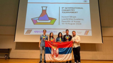 OD PROBLEMA, DO MEDALjE: Veliki uspeh mladih hemičara na turniru u Južnoj Koreji
