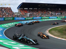 George Russell zmagal tik pred ploho, Charles Leclerc tvegal in profitiral
