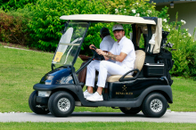 Športni dan: Dončić in soigralci na Bledu veslali in igrali golf