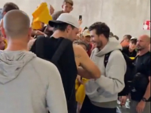 Lakersi s kolesi na sladoled, Reaves se je v Stožicah pošalil z Dončićem #video