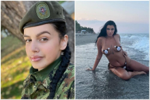Zbog ove Srpkinje u uniformi mnogima zastaje dah: Željana fotografijama pali mreže! (FOTO)