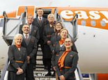 Wish you were here? EasyJet extends drive to hire over-50s cabin crew as adults who make late career change 'report an improvement in happiness'
