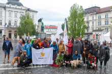 Na Pohod za mir proti Jeruzalemu krenili tudi udeleženci iz Slovenije