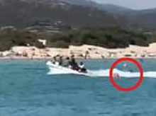 Migrant boat smashes into girl, 17, leaving her with multiple fractures - then continues to Italian beach after men on board decide not to help her