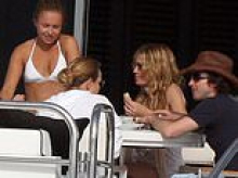 The photos that sparked wild internet rumours: James Blunt mingles with Hayden Panettiere on a yacht in 2009 after he broke his silence on claims he was the 'British singer' who the late actress was put into bed with aged 18