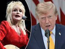 Trump breaks silence on death of Dolly Parton, 80, as he orders flags at half-mast 'in her honor'