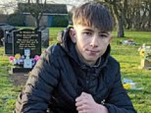 Friends of boy, 15, who drowned in lake on one of the hottest days of the year saw him 'gasping for air' but 'thought it was a prank', inquest told
