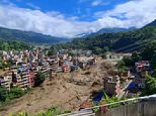 Hundreds of tourists missing including 12 Brits and huge death toll feared as flash flooding triggered by earthquake demolishes buildings and bridges in Nepal