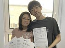 Boy, 14, gets first-class mark in his first year of University as his sister, 12, starts her A-levels