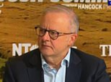 Anthony Albanese heckled as crowd laughs at his answer to tough renewables question - before he rules out nuclear power