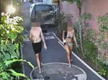 Aussie tourist allegedly caught on camera having sex in public on a local's driveway will be kicked out of Bali