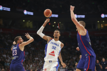 Slovenci nocoj proti Wembanyamaju, Gobertu in drugim zvezdnikom