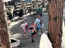 'Absolutely embarrassing': British mother claims parents send children sprinting for sun loungers after hour-long queues in Spanish resort