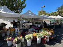 Vendors at ritzy celebrity-favorite farmer's market up in arms as their stalls selling $14 organic eggs and artisanal cheese are abruptly moved to parking lot