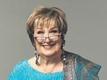 Dame Jenni Murray died a week after being dazzled by headlights and crashing into parked cars, inquest hears