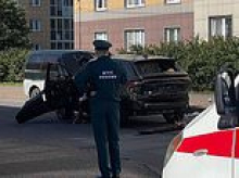 Russian commander killed and wife fights for life 'with legs blown off' in St Petersburg car bombing