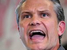 Furious Hegseth lashes out at journalist over 'foolish' question as shock report lays bare Army missile crisis