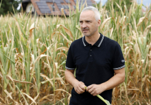 Prihodnji teden začetek ocenjevanja škode po suši. Cigler Kralj obiskal Velike Lašče in Ribnico.