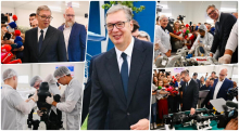 UŽIVO VUČIĆ OBILAZI FABRIKU HUMANOIDNIH ROBOTA U ŠAPCU: Prizor za istoriju, predsednik oduševljen - Ovo je KVANTNI SKOK (FOTO/VIDEO)