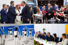 Vučić otvorio fabriku robota u Šapcu: 
