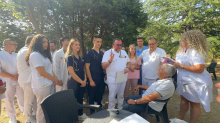 Već na početku pregleda kod Niša otkriveni pacijenti koji moraju na dalje bolničko lečenje! Lazarević: Jedan spasen život je dovoljan razlog da nastavimo!