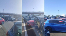 SNIMKA KAOSA NA A1 Otvorili autocestu, kod Svetog Roka i dalje je kolona duga čak 7 km