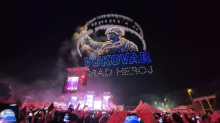 FOTO Spektakularna predstava dronova na nebu: Odali počast svim brigadama i Vukovaru