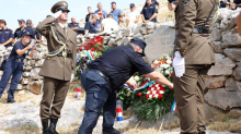 FOTO Na Kornatu obilježili 19. obljetnicu tragedije: Položili vijence za 12 vatrogasaca