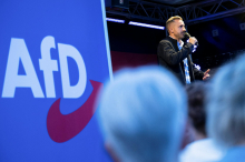 AfD pred zgodovinsko zmago, a vladanje na Saškem - Anhaltu vprašljivo