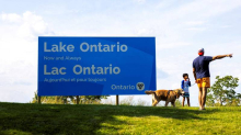 Svađa s Trumpom: Kanađani su podigli ogromni znak 'Jezero Ontario, Google promijenio ime
