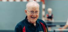 Tischtennis: Wie der Witwer Hans Nolte mit über 90 Jahren in Südkorea Weltmeister wurde