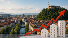 Razkrivamo najnovejše podatke s trga nepremičnin: cene v Ljubljani znova krepko navzgor