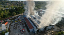FOTO Ovako izgleda karlovačka tvornica iz zraka nakon požara!