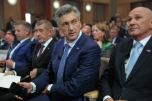 Janša, Babiš, Plenković in Magyar na BSF-ju: EU potrebuje drugačno politiko, če ne želi zaostati