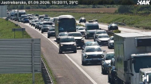 Prometna kod Jastrebarskog: U smjeru Zagreba kolona od 6 km