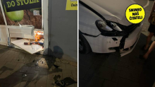 VIDEO Vozač se zabio u dućan u Pleternici: 'Sve se rasulo'