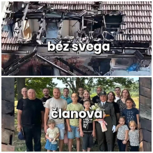 Porodica Vilček u požaru ostala bez doma: Njih 14 sada nema ništa, a pre zime moraju da sagrade novu kuću