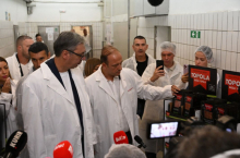 Vučić obišao Industriju mesa 