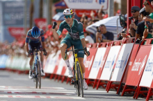 Van Aert je imel na 