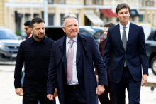Witkoff in Kushner po obisku Moskve prvič v Kijevu, kjer se bosta sestala z Zelenskim