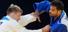 Judo-Bundesliga: Gastkämpfer Akaki Japaridze prügelt Gegner Timo Cavelius in Leipzig krankenhausreif